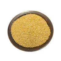 a bowl of australian grown organic steel cut oats