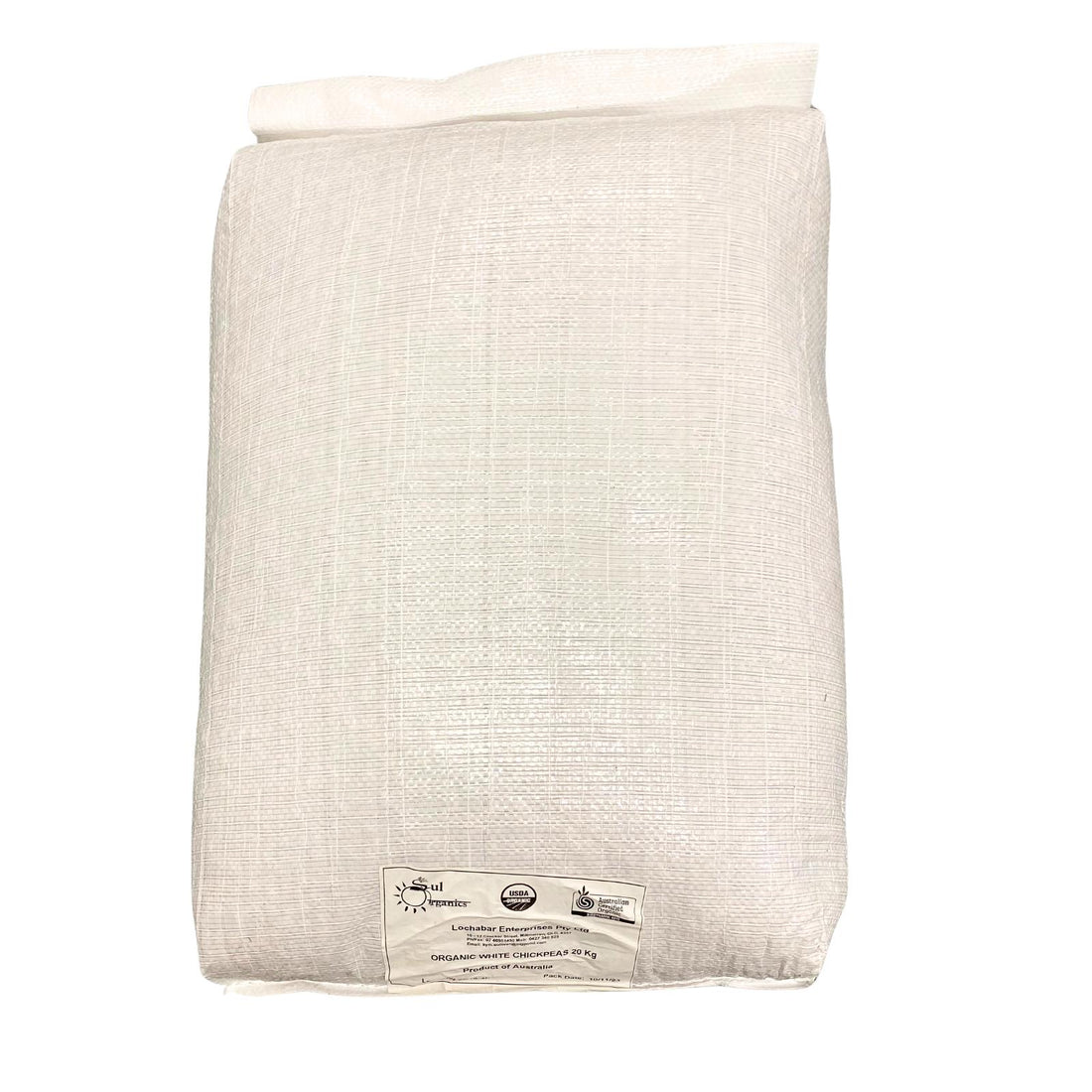 Chickpeas White Biodynamic 20kg