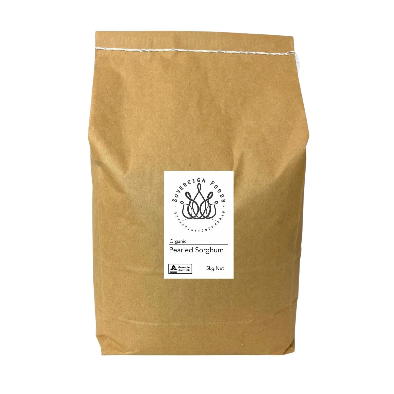 Organic Sorghum Grain 5kg | Pearled | Biodynamic