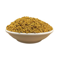 Organically grown fenugreek seeds. Great for sprouting or curries.
