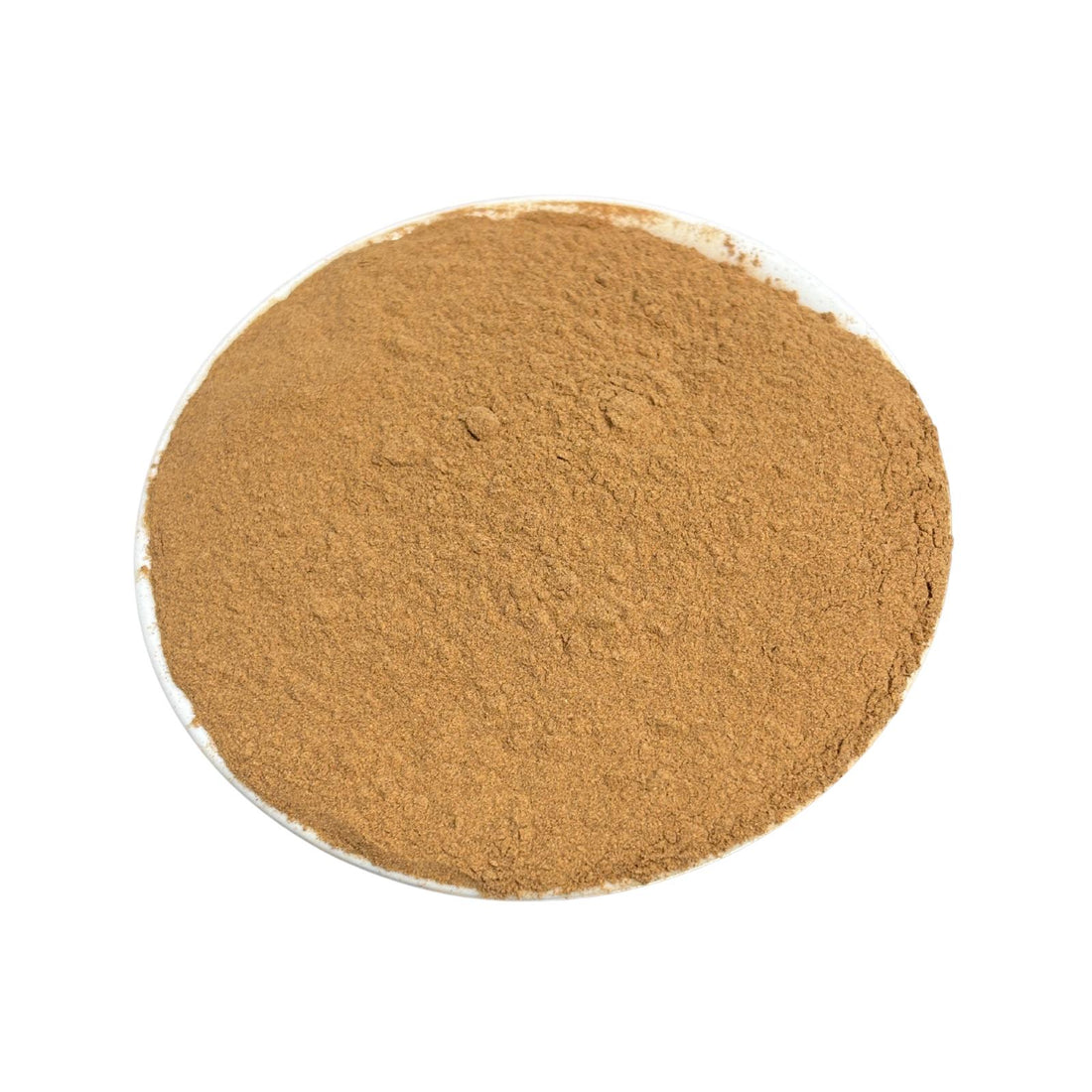 A bowl of organic roasted carob powder
