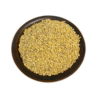 a bowl of Australian grown pearled barley from Four Leaf Milling. Sold by Sovereign Foods, an online retailer selling exclusively Australian grown bulk foods and pantry produce