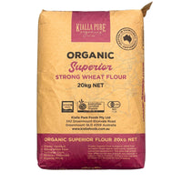 Strong Wheat Flour White Organic | Roller Milled 20kg