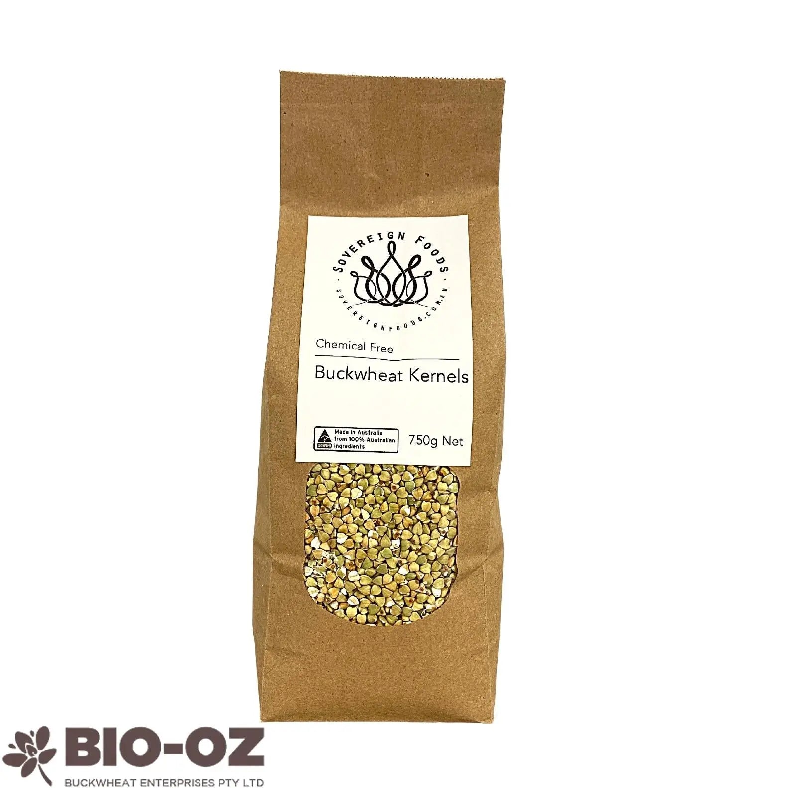 Buckwheat Kernels 750g Buckwheat Groats Australian Grown Chemical Free