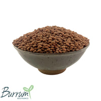 Organic Australian whole red lentils can be used as organic brown lentils