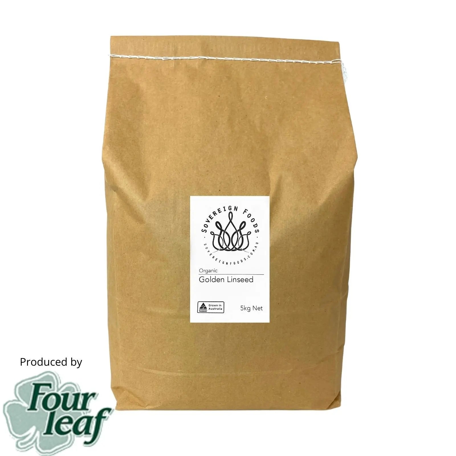 Organic Golden Linseed 5kg, Flaxseeds