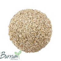 A bowl of Organic oats. Grown biodynamically by Burrum Biodynamics and sold by Sovereign Foods an online retailer that sells Australian grown organic grain for milling, organic flour for sourdough, and organic nuts.