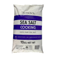 Sea Salt Cooking 10kg-Grocery-Olsson's Pacific-Sovereign Foods-Salt-Australian Produced-Australian Bulk Foods