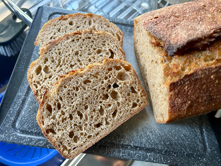 Yecora, Scouta and Khorasan Mixed Wheat Sourdough Bread