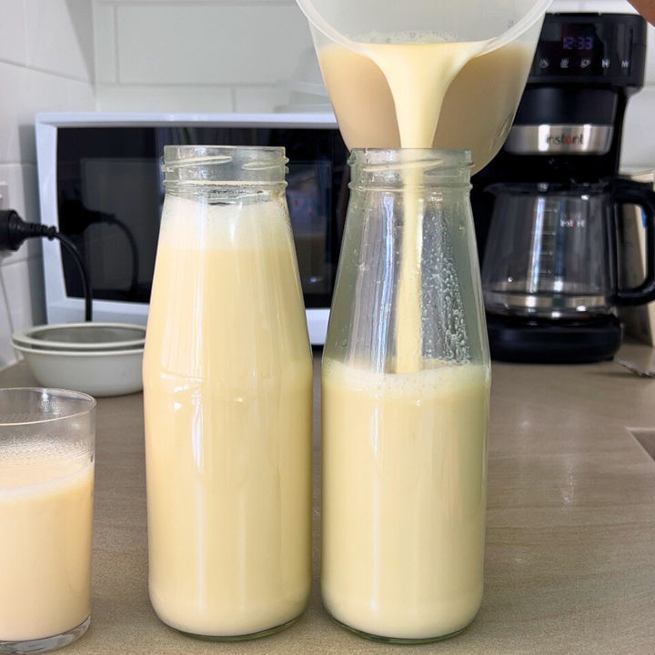 Home made soy milk sovereign foods recipe