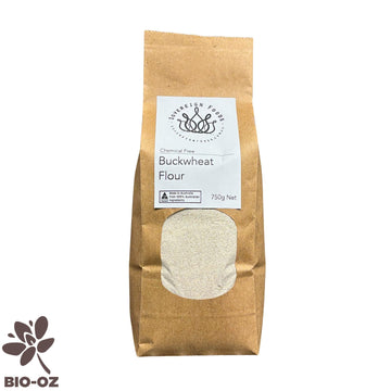 Buckwheat Flour Grey Chemical Free 750g