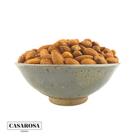 A bowl of Australian grown chemical free roasted almonds