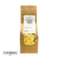 A bag of Australian grown almonds slices. 