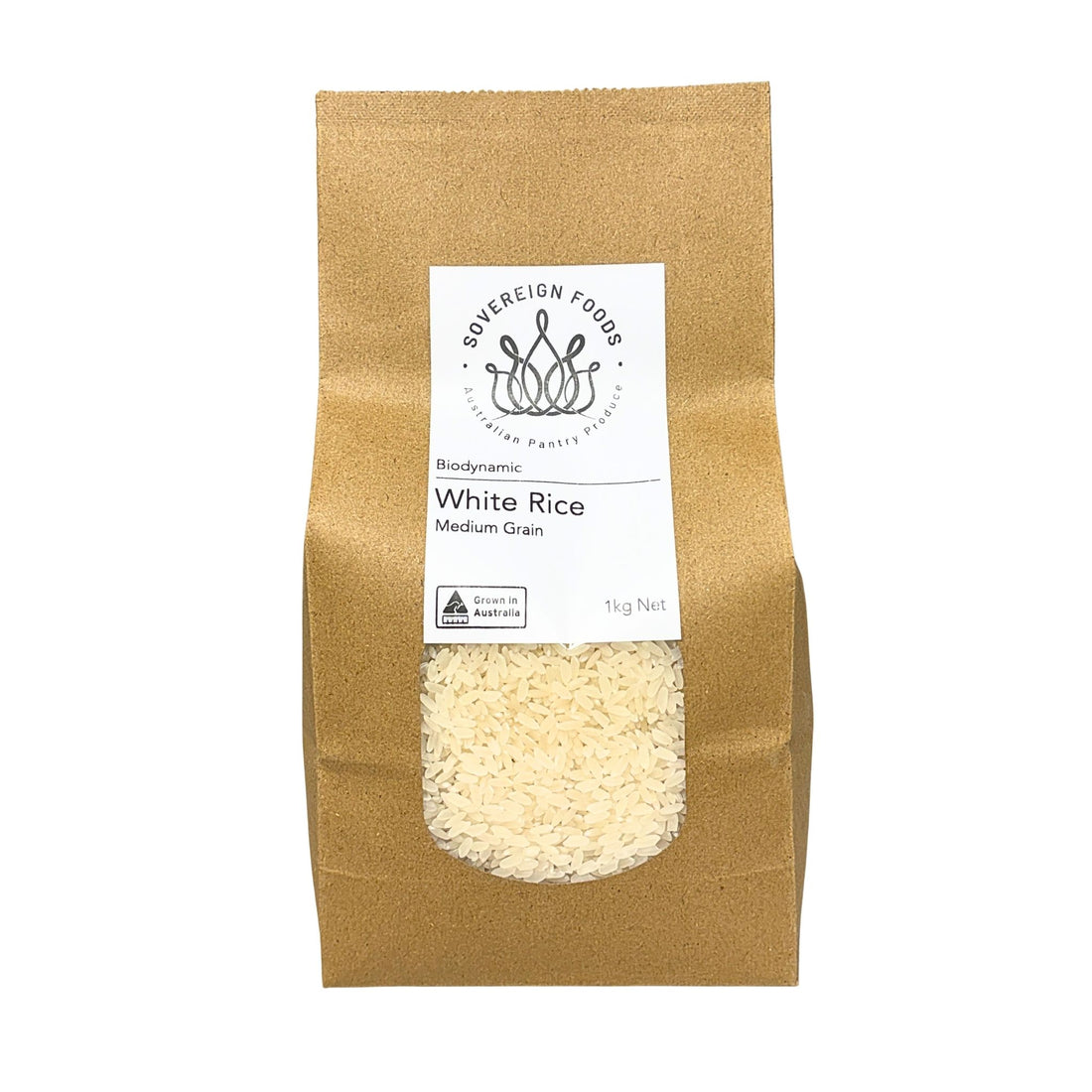 White Rice Medium Grain Biodynamic 1kg