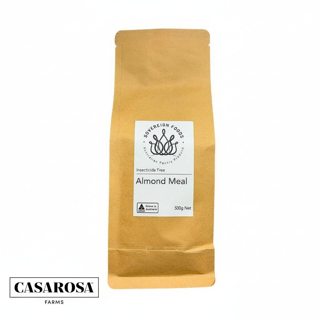 A bag of Australian grown almond meal