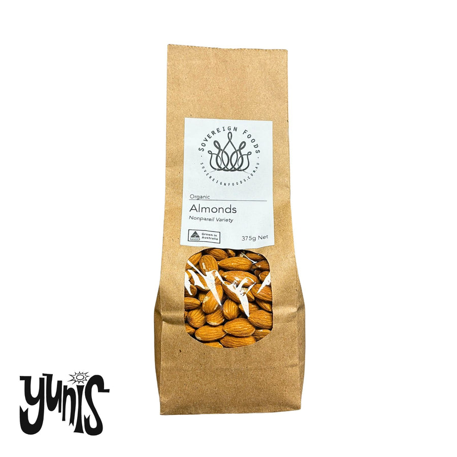 Almonds Organic 375g