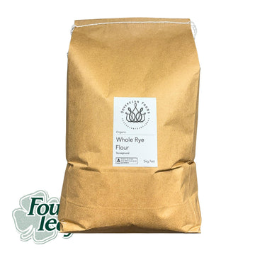 Australian grown organic whole rye flour