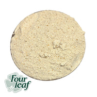 a bowl of loose organic rye flour. 