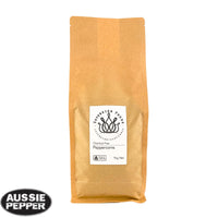 A bag of Australian grown chemical free peppercorns. Grown in Far North Queensland