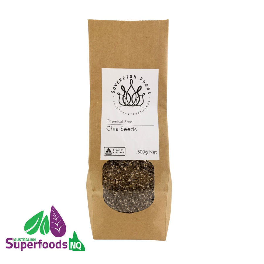 Australian Grown Chia Seeds Chemical Free