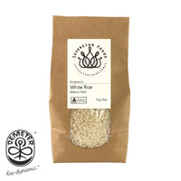 White Rice Medium Grain Biodynamic 1kg