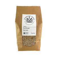 Australian Grown Organic Sunflower Seeds. Organic Sunflower Kernels