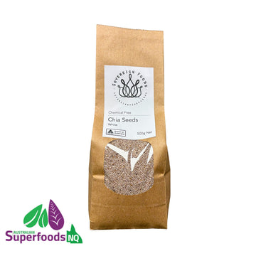 Chia Seeds White Chemical Free 500g