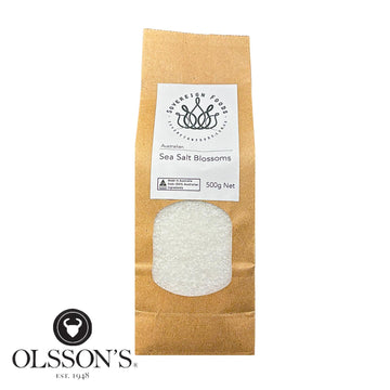 A bag of Australian Sea Salt Flake Blossoms