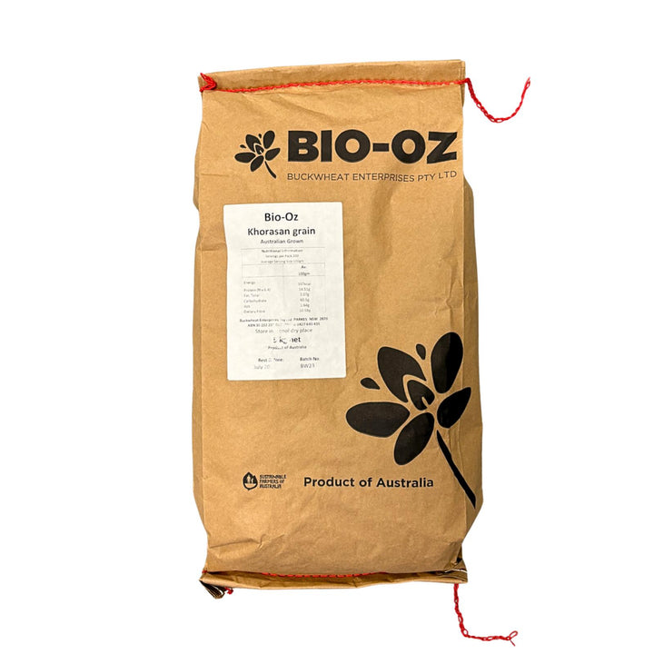 Australian grown chemical free khorasan grain  kamut