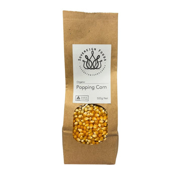 Popping Corn Organic 500g