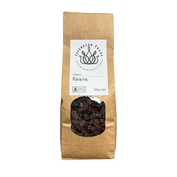 Raisins Organic 500g