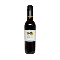 A bottle of fig vinegar made from Australian grown organic figs