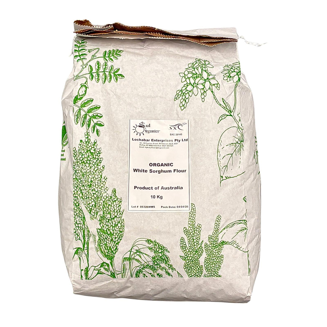 Sorghum Flour Organic 10kg