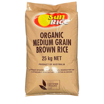 Brown Rice Organic 25kg