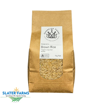 Long Grain Fragrant Brown Rice Biodynamic 1kg