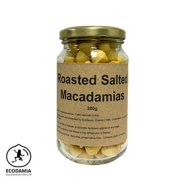 Macadamia Roasted Salted Chemical Free 200g