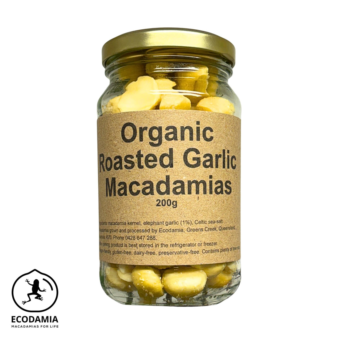 Macadamia Garlic Organic 200g