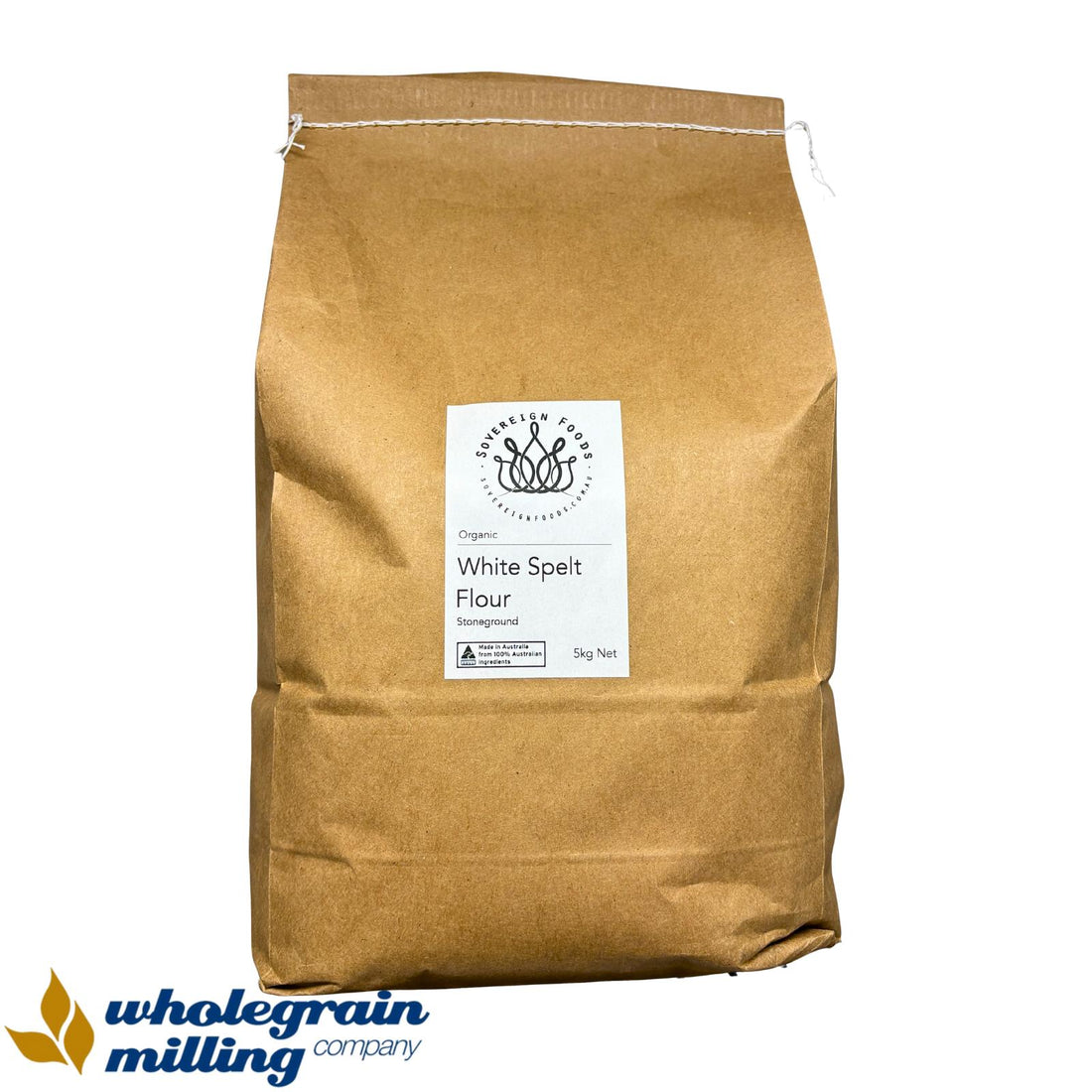 Spelt Flour White Stoneground Organic 5kg