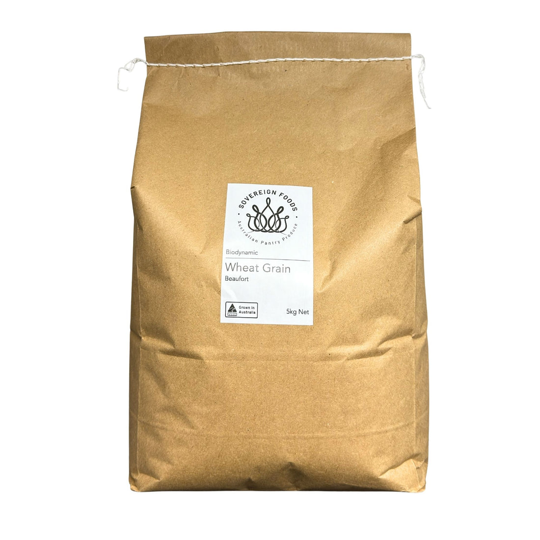 Wheat Grain Soft Red Biodynamic 5kg | Beaufort Variety