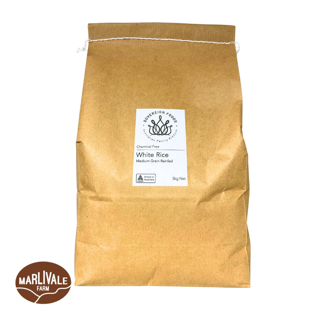 White Rice Medium Grain Rainfed Chemical Free 5kg