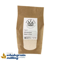 Baker's Flour Whole Stoneground Organic 1kg