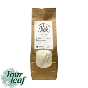 Barley Flour Organic 500g-Flour & Baking-Four Leaf Milling-Sovereign Foods-Australian Grown-Organic-Bulk Foods