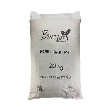 Barley Pearled Biodynamic 20kg Burrum Biodynamics Pulse & Grain.