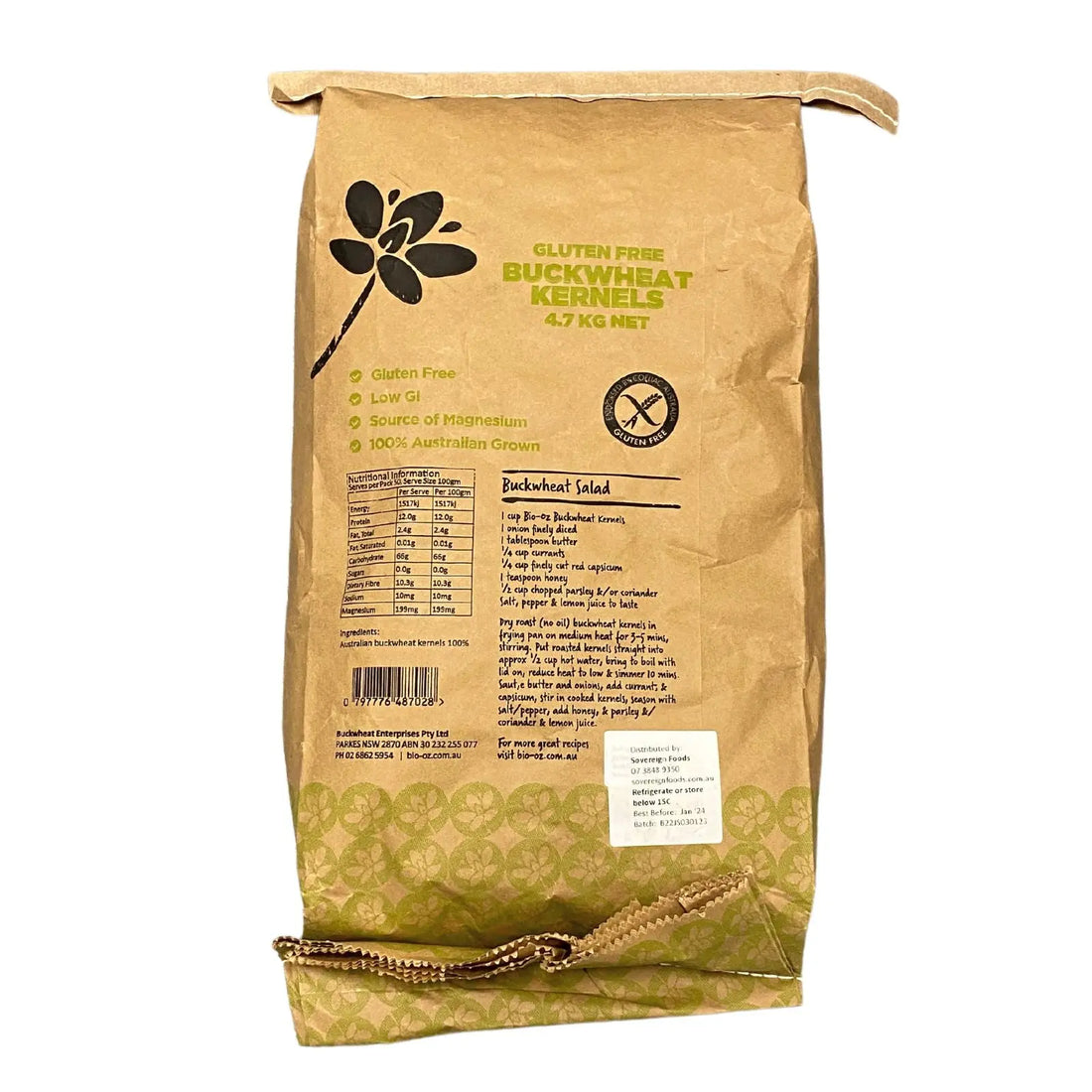 Buckwheat Kernels | Gluten Free | Australian Grown