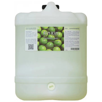 Dishwashing liquid Lime & Eucalypt BULK 20L-Household-Kin Kin Naturals-Sovereign Foods-Cleaning-Australian Made