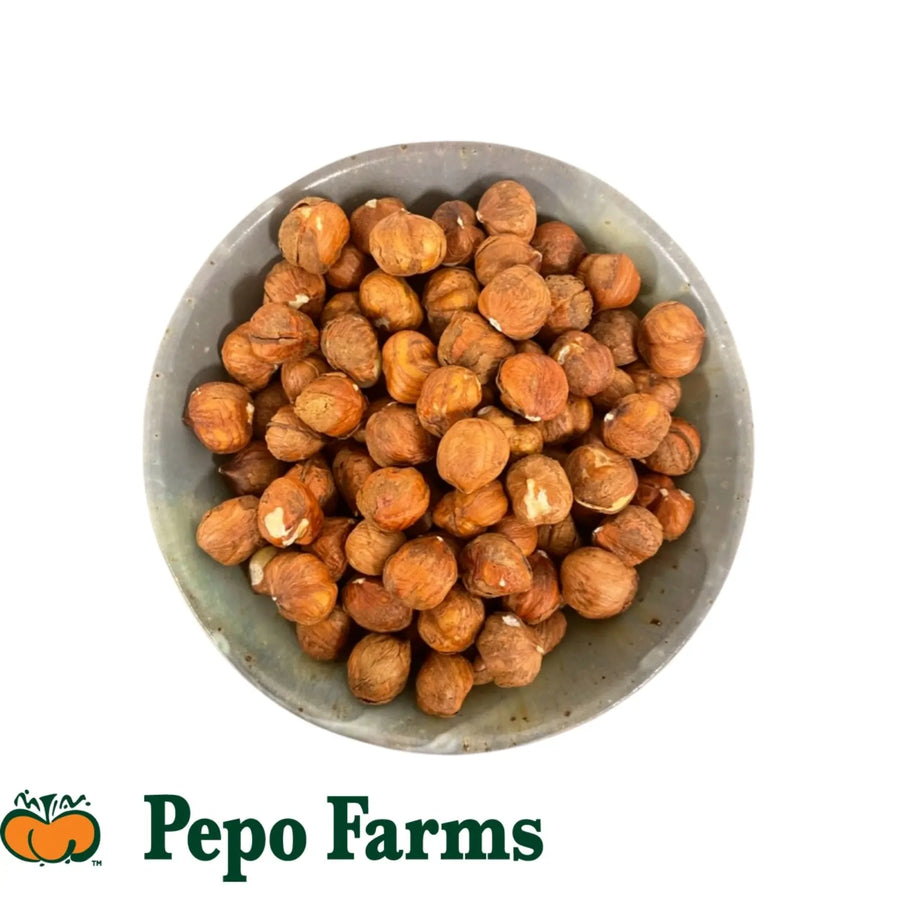 Hazelnuts Raw Chemical Free 1kg-Nuts & Seeds-Pepo Farms-Sovereign Foods-Australian Grown Nuts-Pesticide Free-Chemical Free