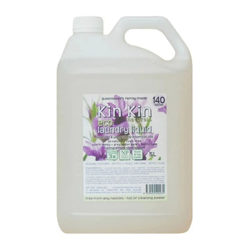 Laundry Liquid Lavender & Ylang Ylang 5L-Household-Kin Kin Naturals-Sovereign Foods-Cleaning-Australian Made