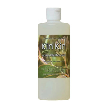 Laundry Wool and Delicates Wash Eucalyptus Rose & Geranium 550ml-Household-Kin Kin Naturals-Sovereign Foods-Cleaning-Australian Made