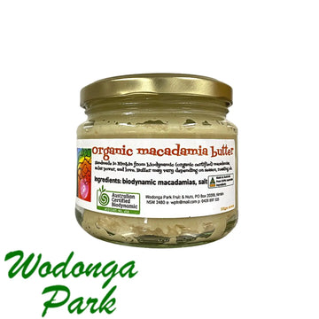 Macadamia Butter Salted Biodynamic 300g
