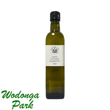 Macadamia Oil Biodynamic 500ml-Oils & Vinegar-Wodonga Park Fruit and Nuts-Sovereign Foods-Oil-Organic-Bulk Foods
